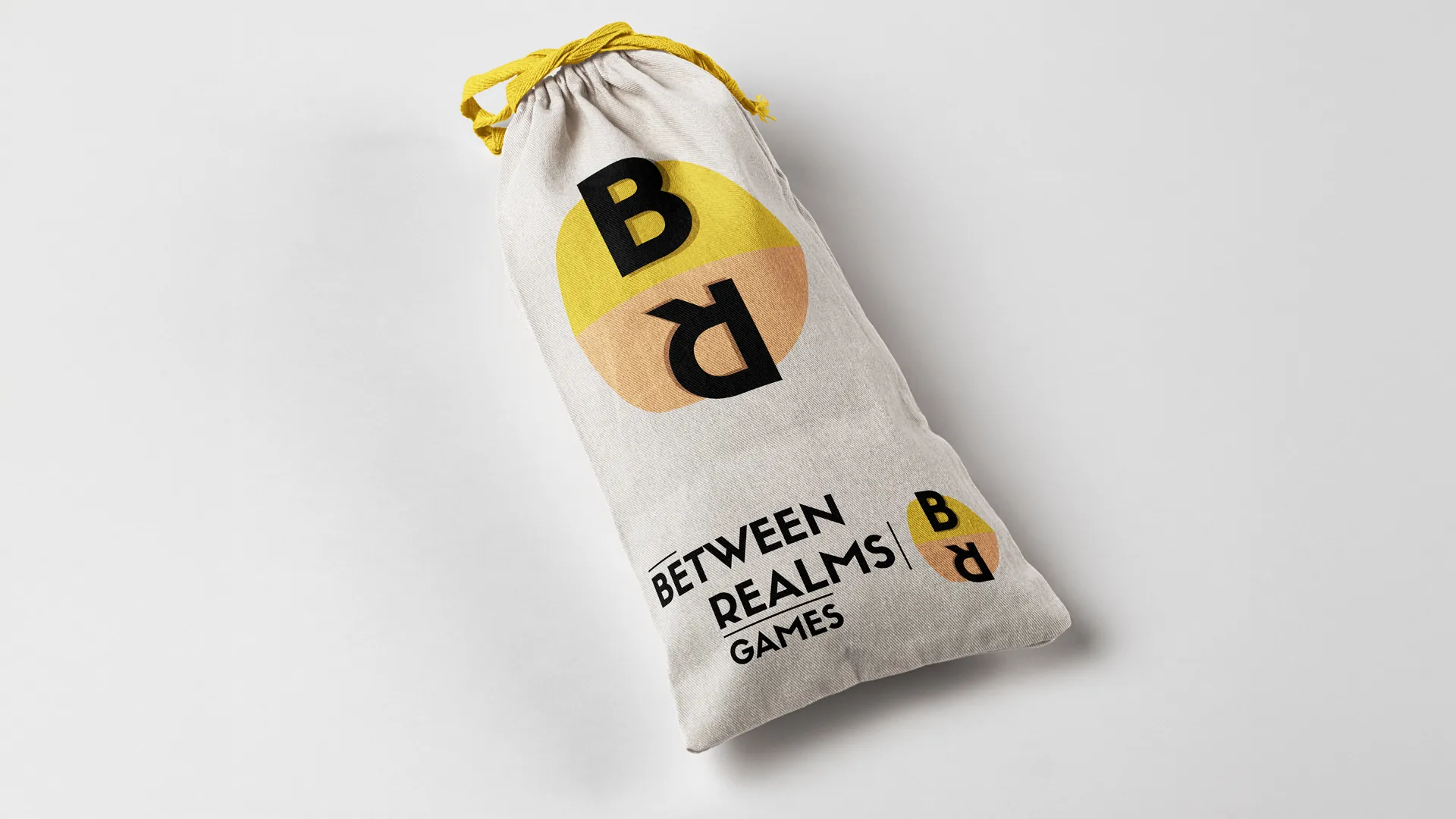 Board game publisher tote bag mockup