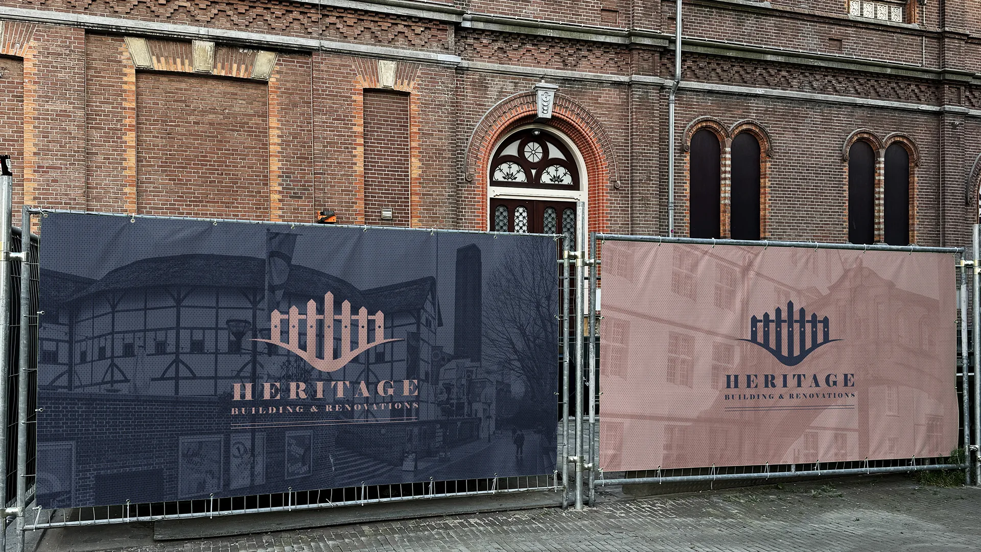 Outdoor signage design