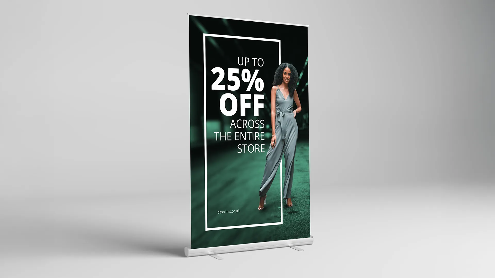 Roller banner design
