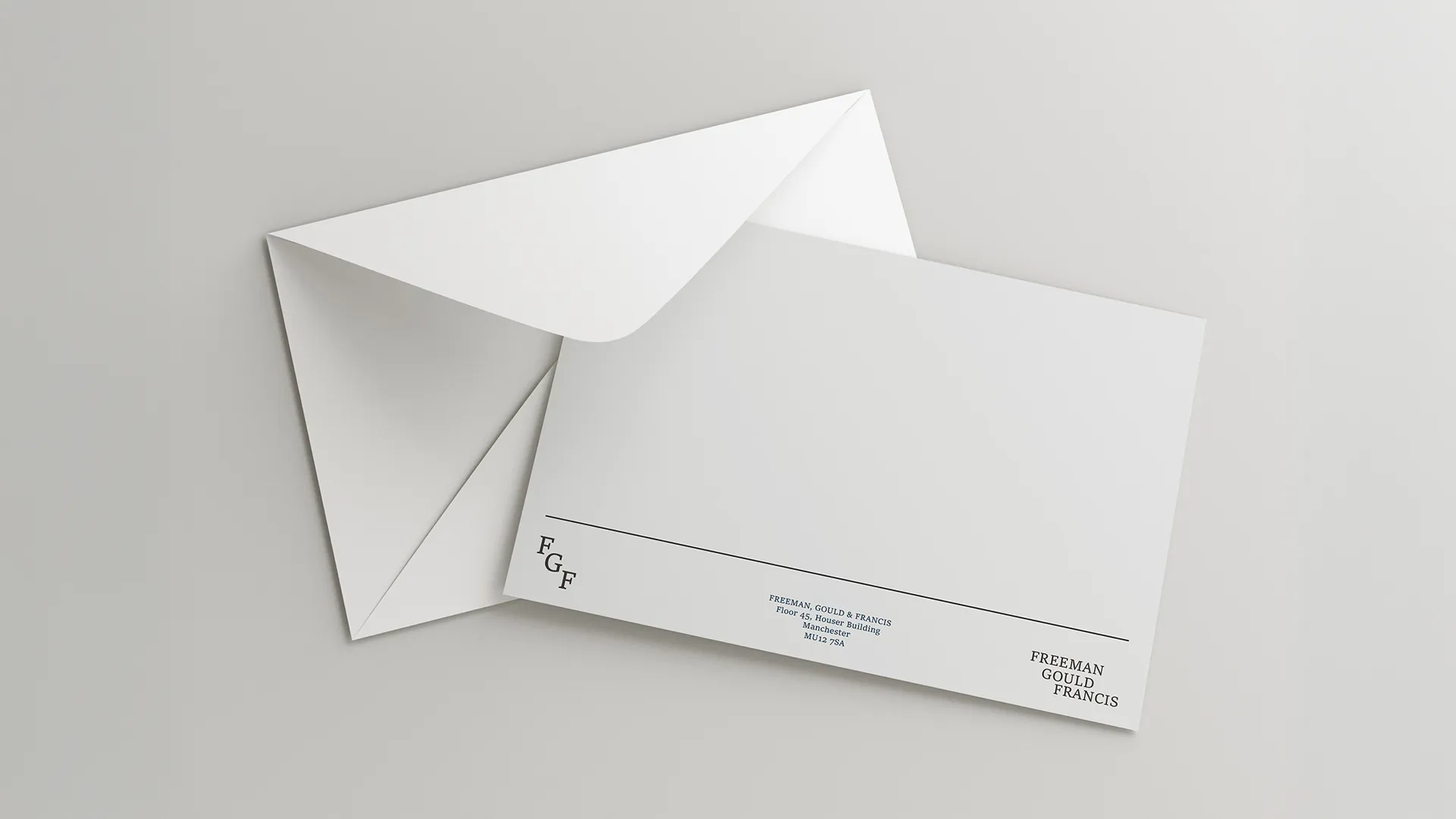 Stationery design mockup