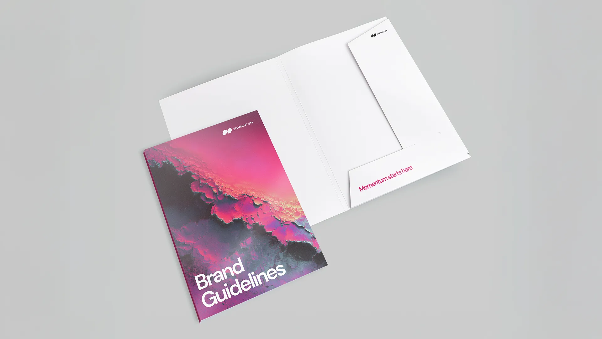 Stationery design mockup